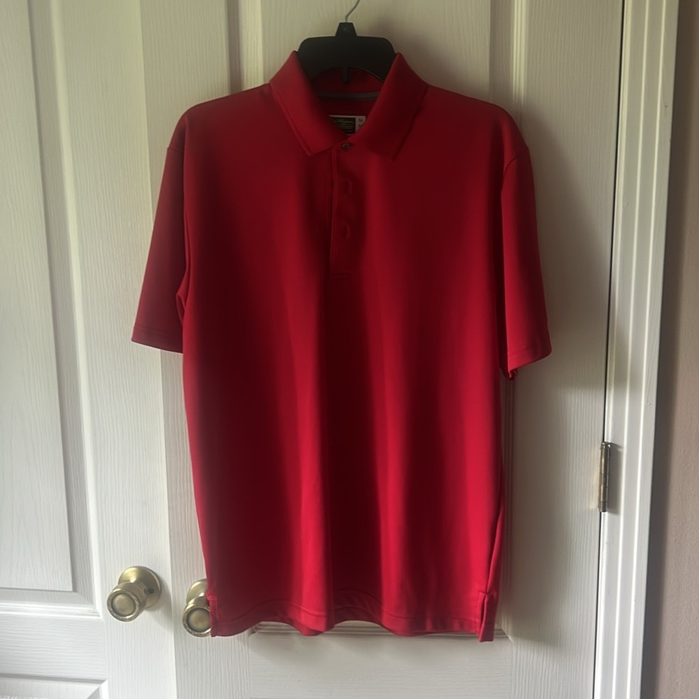 E16 Ben Hogan Red Polo Shirt Classic Style